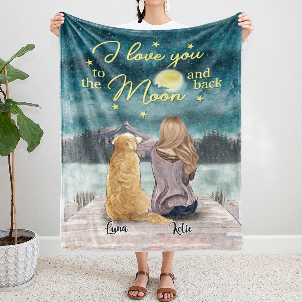 Personalised Dog / Puppy Blanket Gift Christmas 2018 Soft & Cosy Fleece Personalised Dog / Puppy Blanket Gift Christmas 2018 Soft & Cosy Fleece