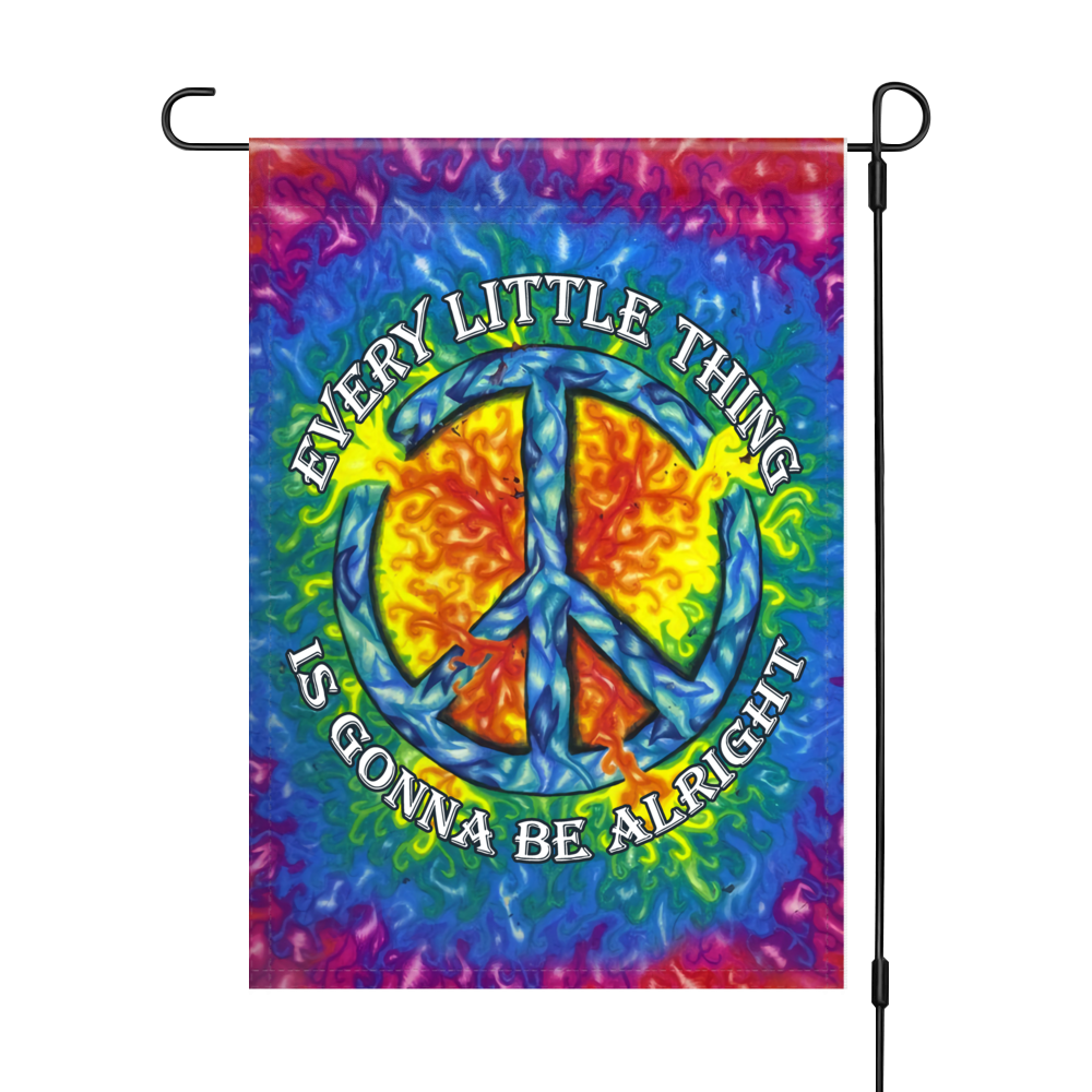 Peace Flag - Hippie Soul Flag Love Peace Bohemian Hippie