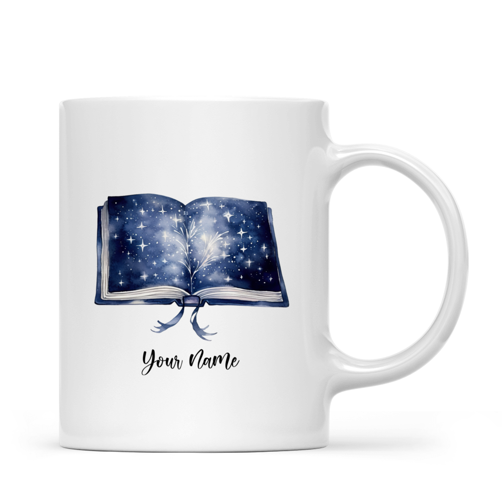 Magic Book Mug knowledge is limitless Gifts for book lovers