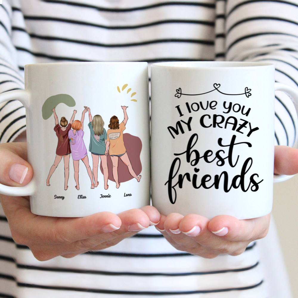 Up to 6P) Yolo Besties - I love you, my crazy best friends