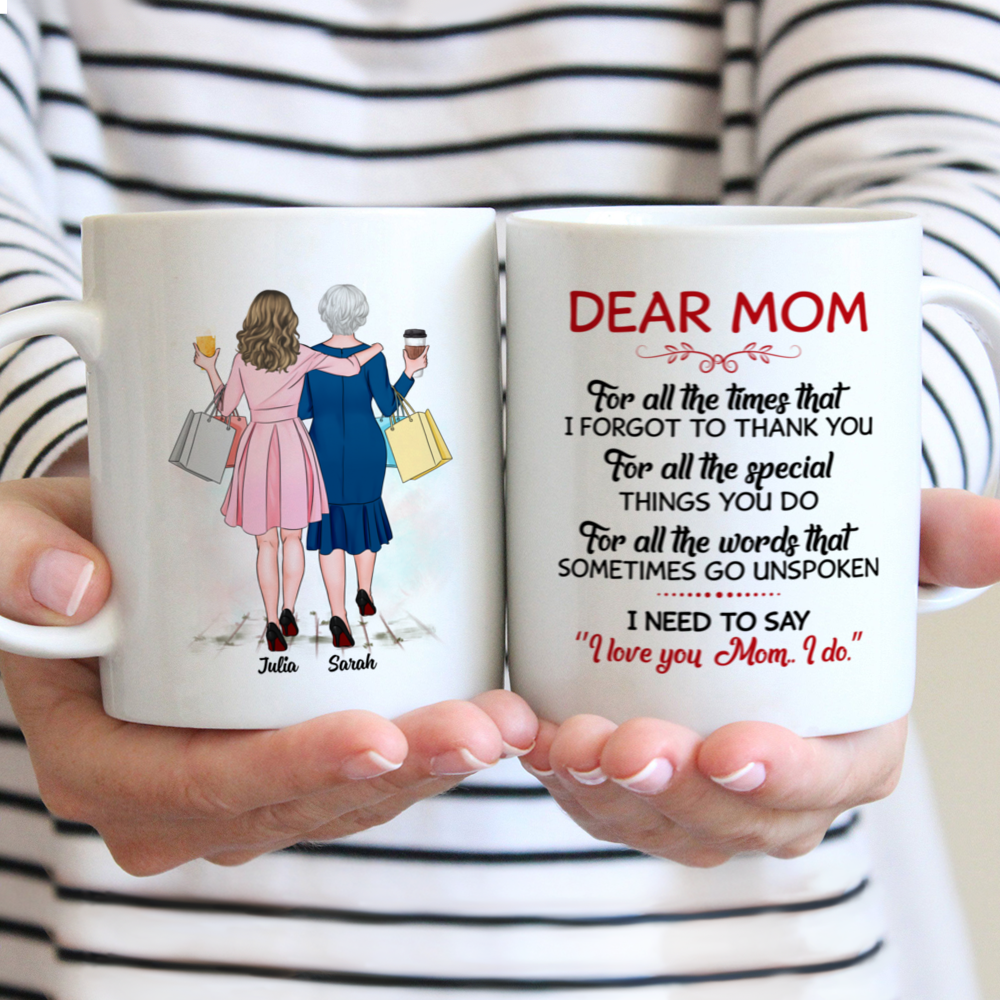 Mother Day - Shopping Time - Dear Mom I need to say I love you Mom ...