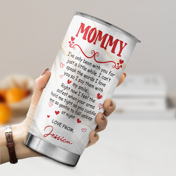 VoziSpace 1st Mother's Day Tumbler 40oz - Insulated Stainless Steel Cup With Lid & Straw, New Mom Gift - View #4