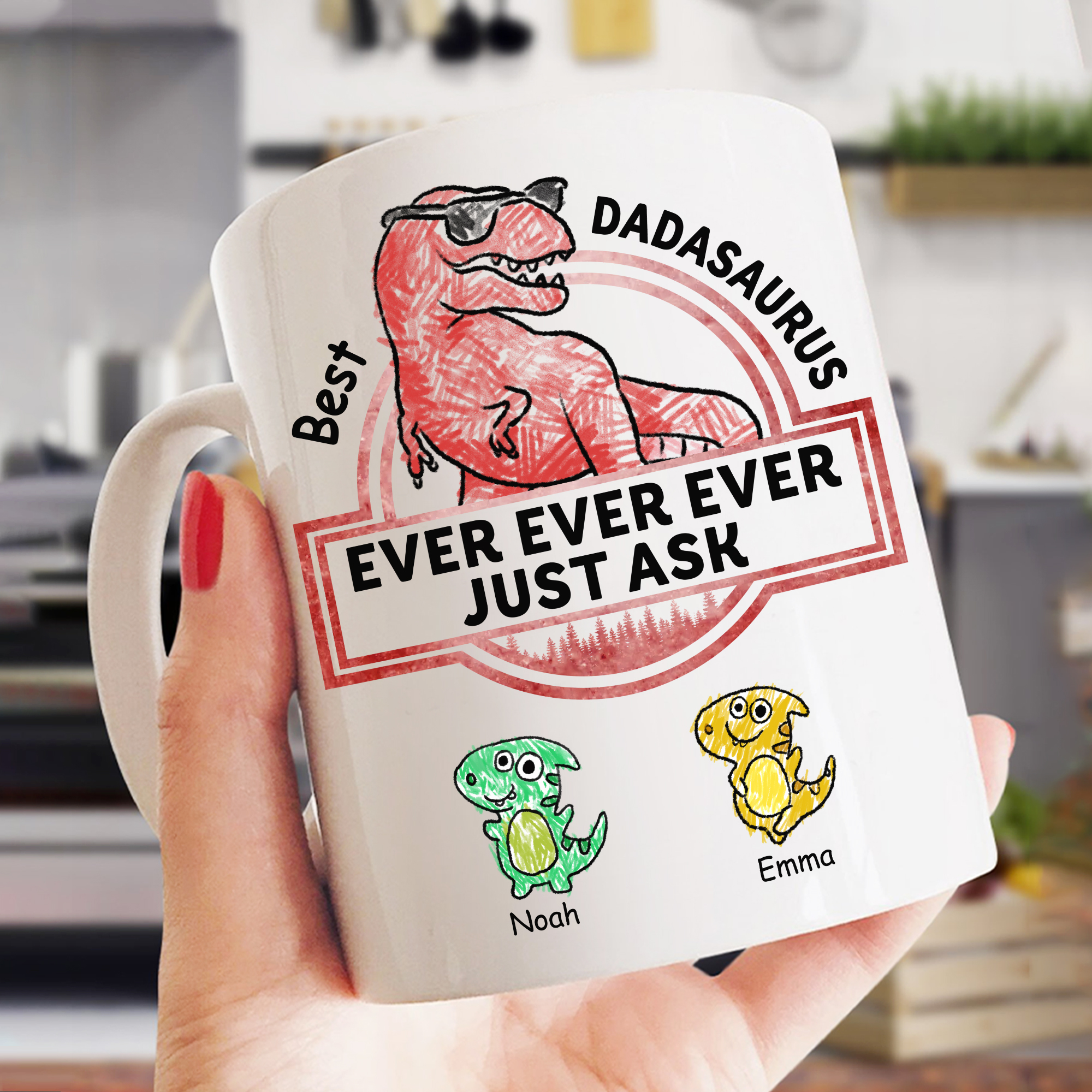 Best Dad - Best Papasaurus/ Daddysaurus/ Grandpasaurus/ Dadasaurus ...