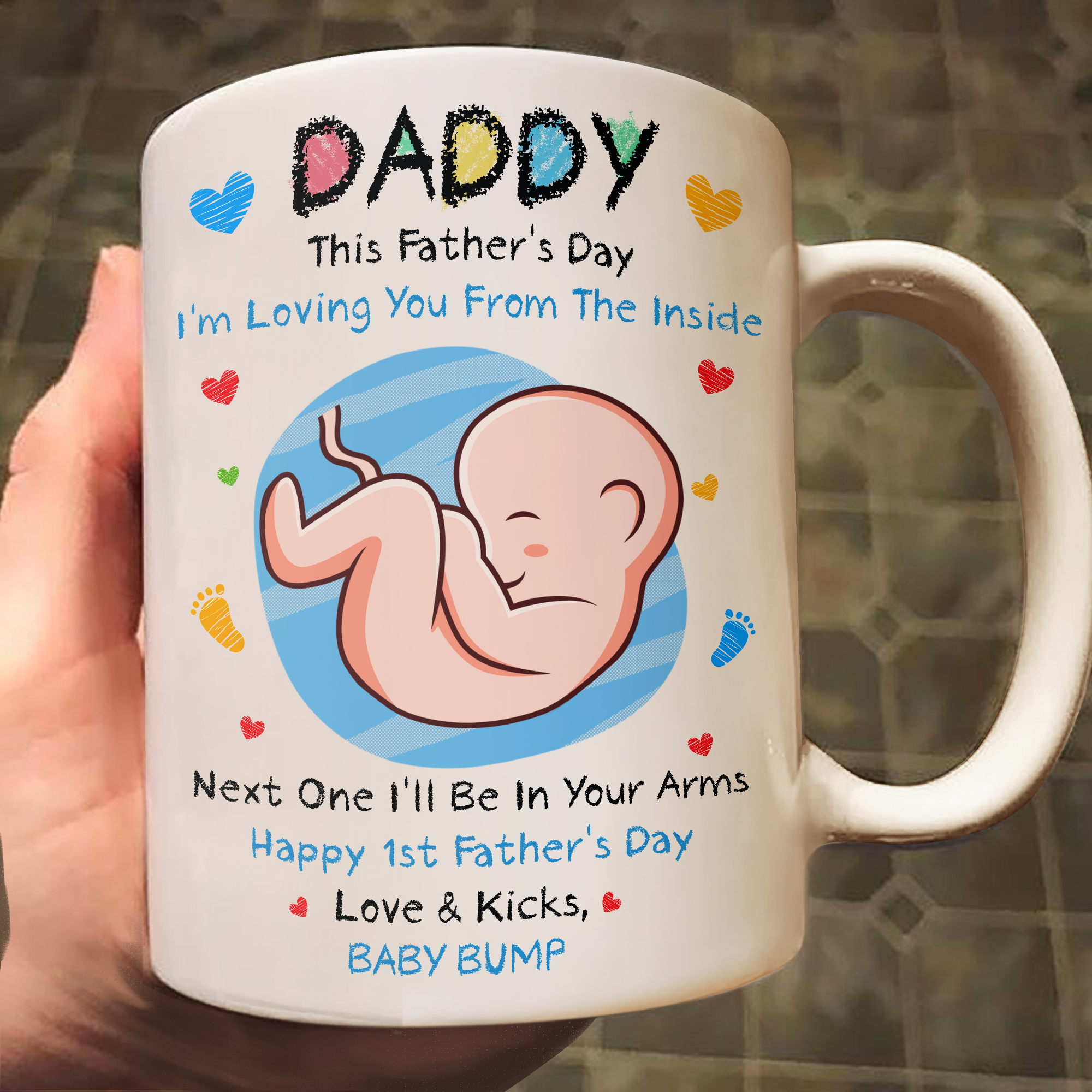 Daddy Baby Bump Mug