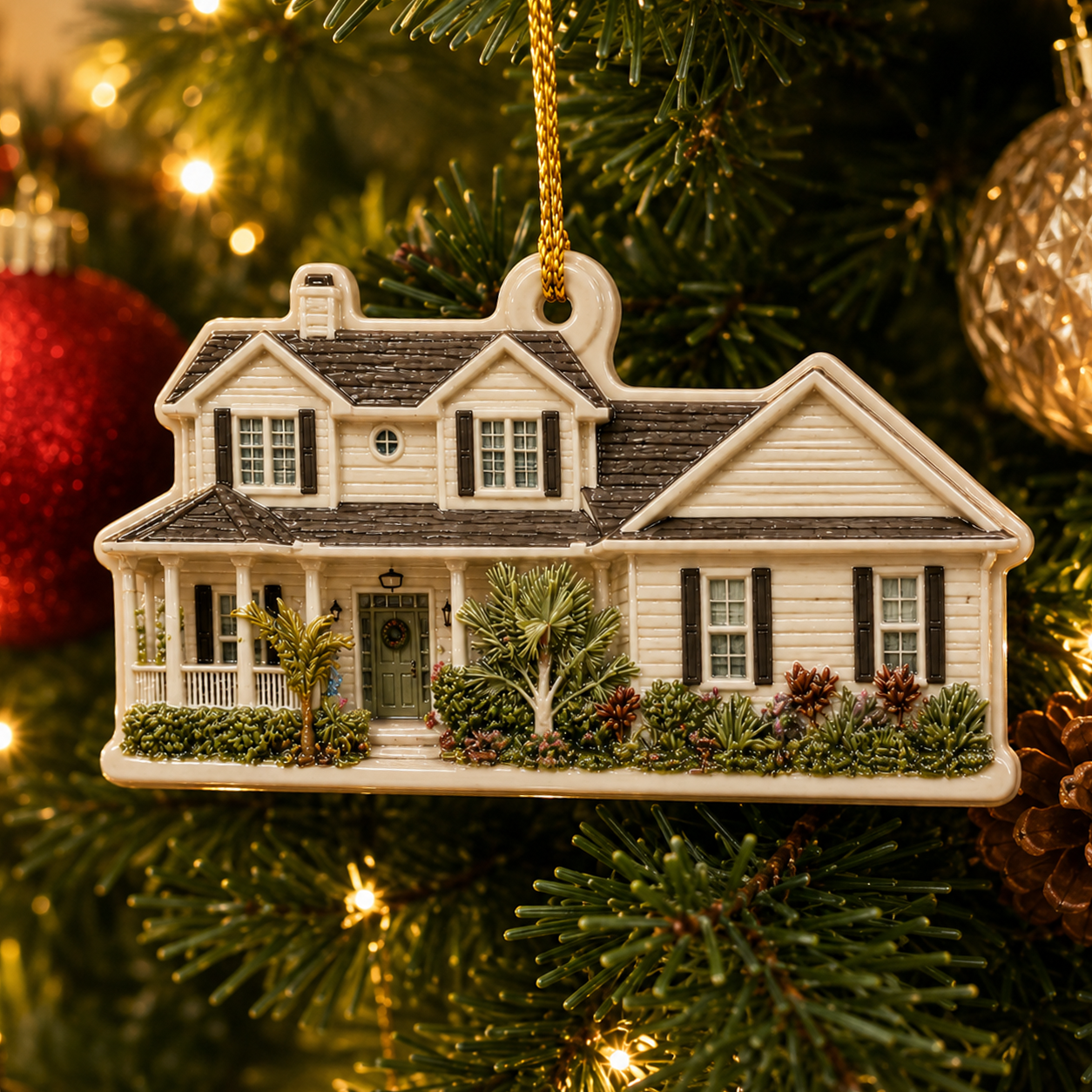 New Home House Photo Ornament
